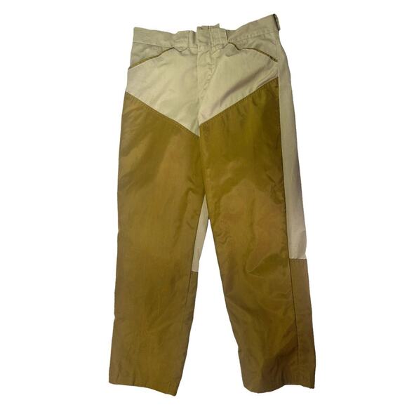 Vintage tan hunting pants double knee browning 36" waist - Picture 1 of 3